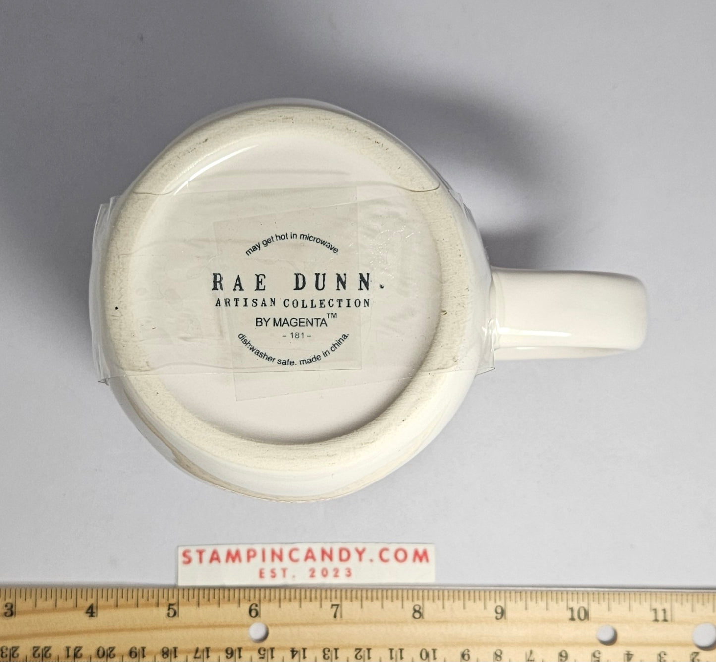 Rae Dunn "Teacher Fuel" Mug w/ Wood Lid