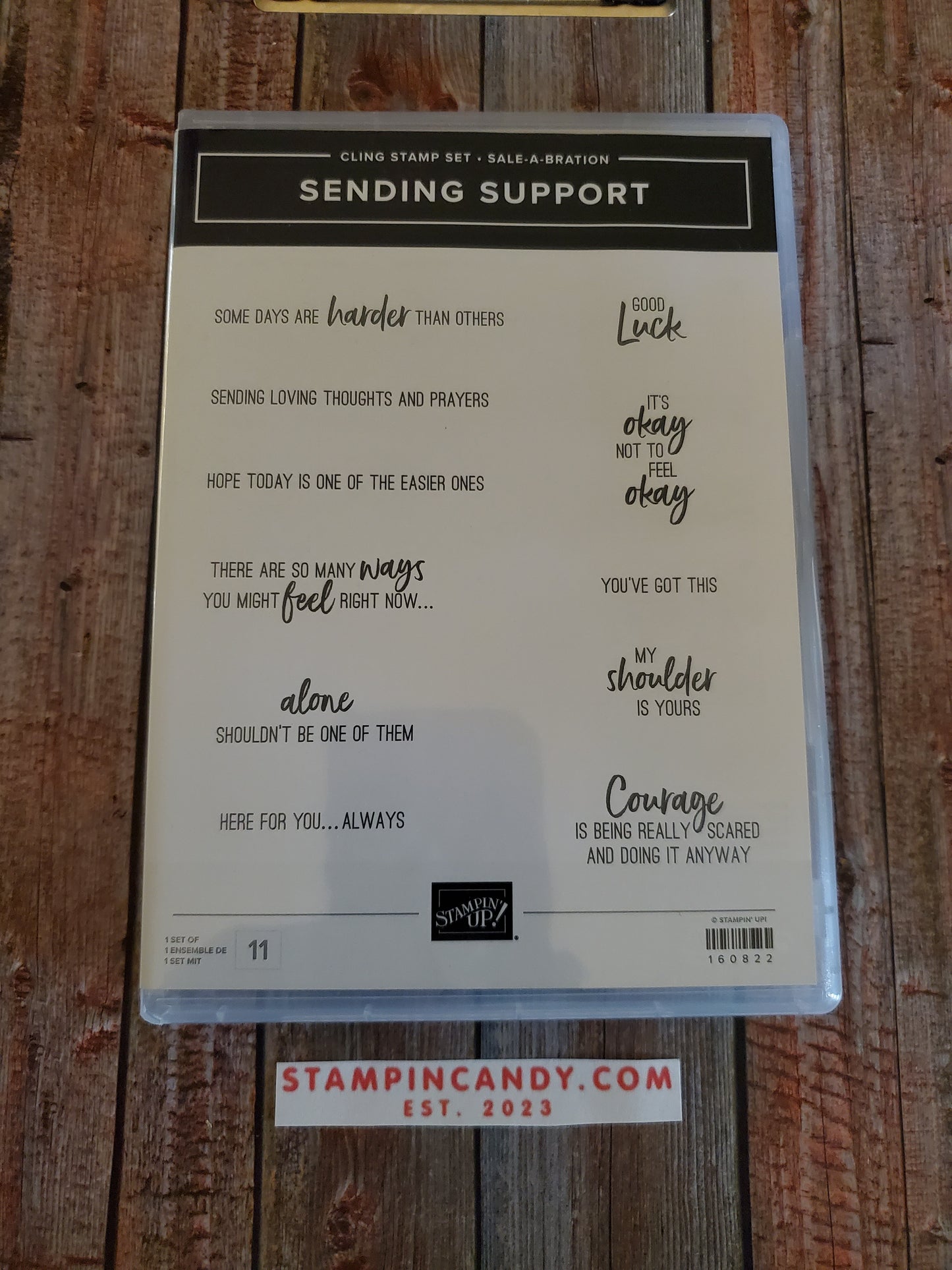 Stampin' UP! "Sending Support" Stamp Set