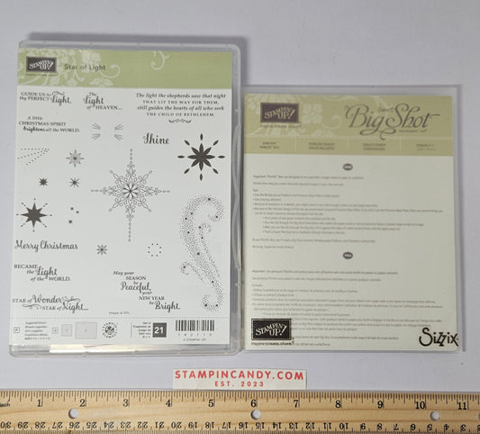 Stampin Up - Star of Light w/ Starlight Dies