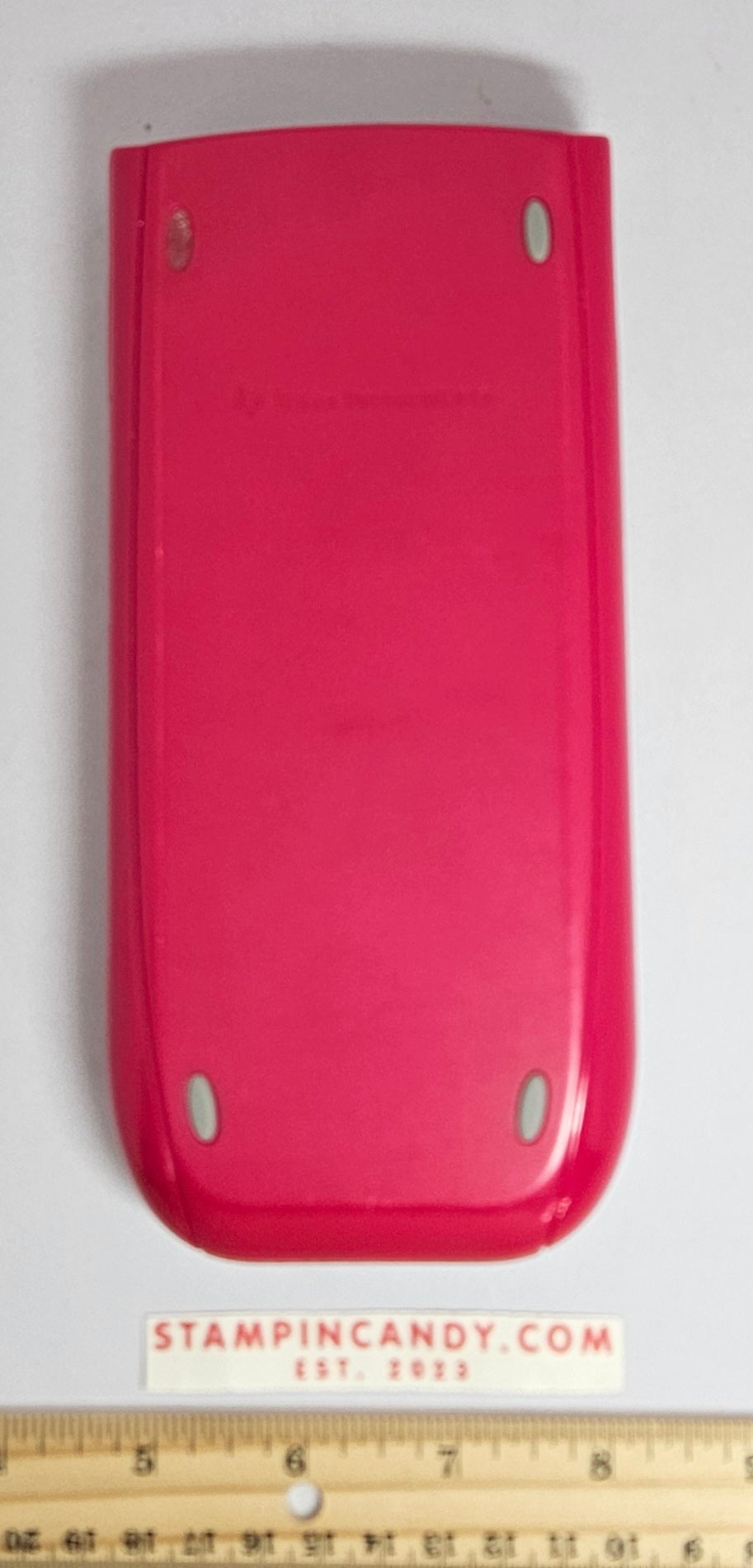Texas Instruments TI-84 Plus Silver Edition Graphing Calculator Hot Pink/Red