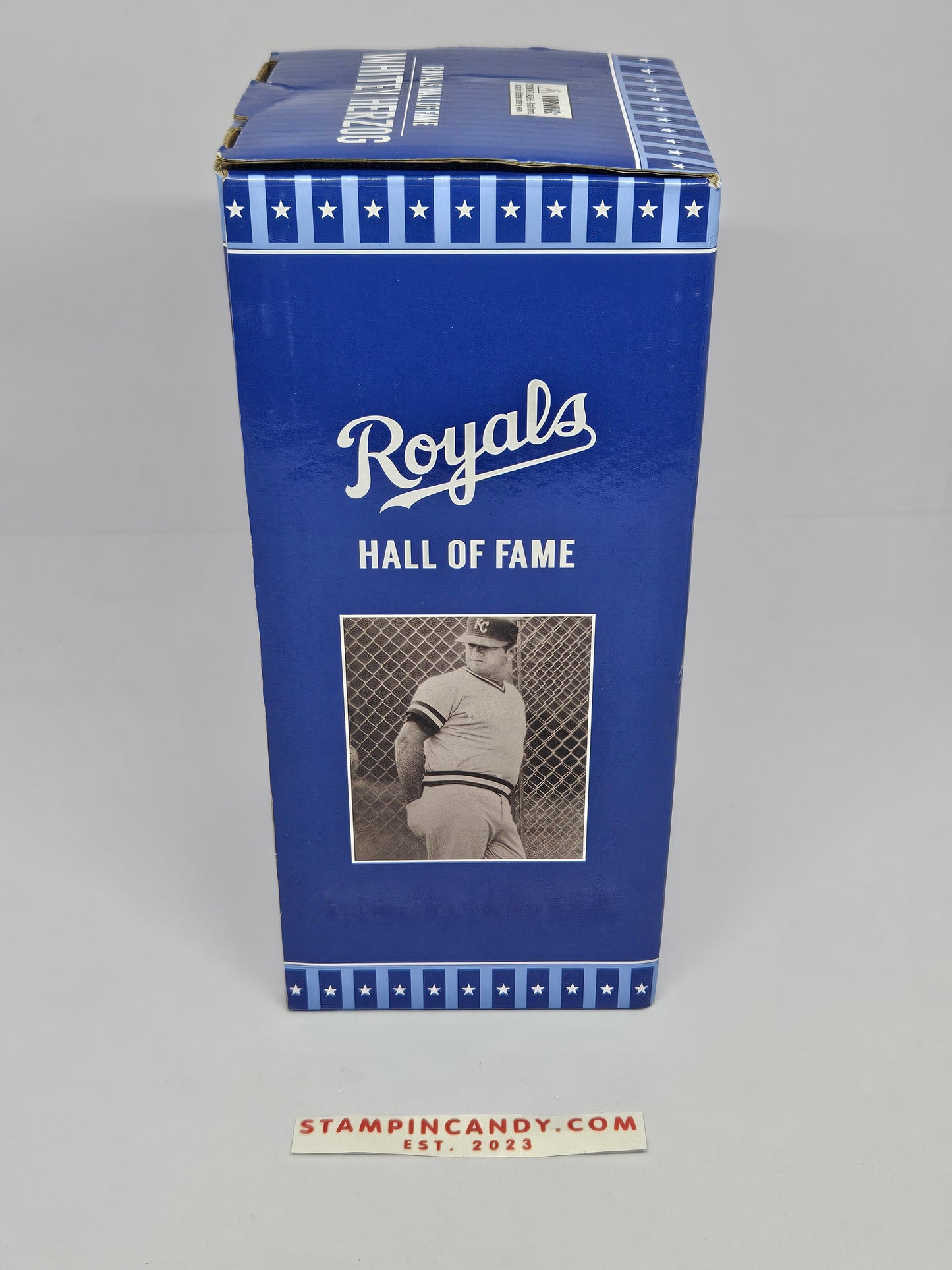 Whitey Herzog Bobblehead - Royals Hall of Fame - By Papa Johns