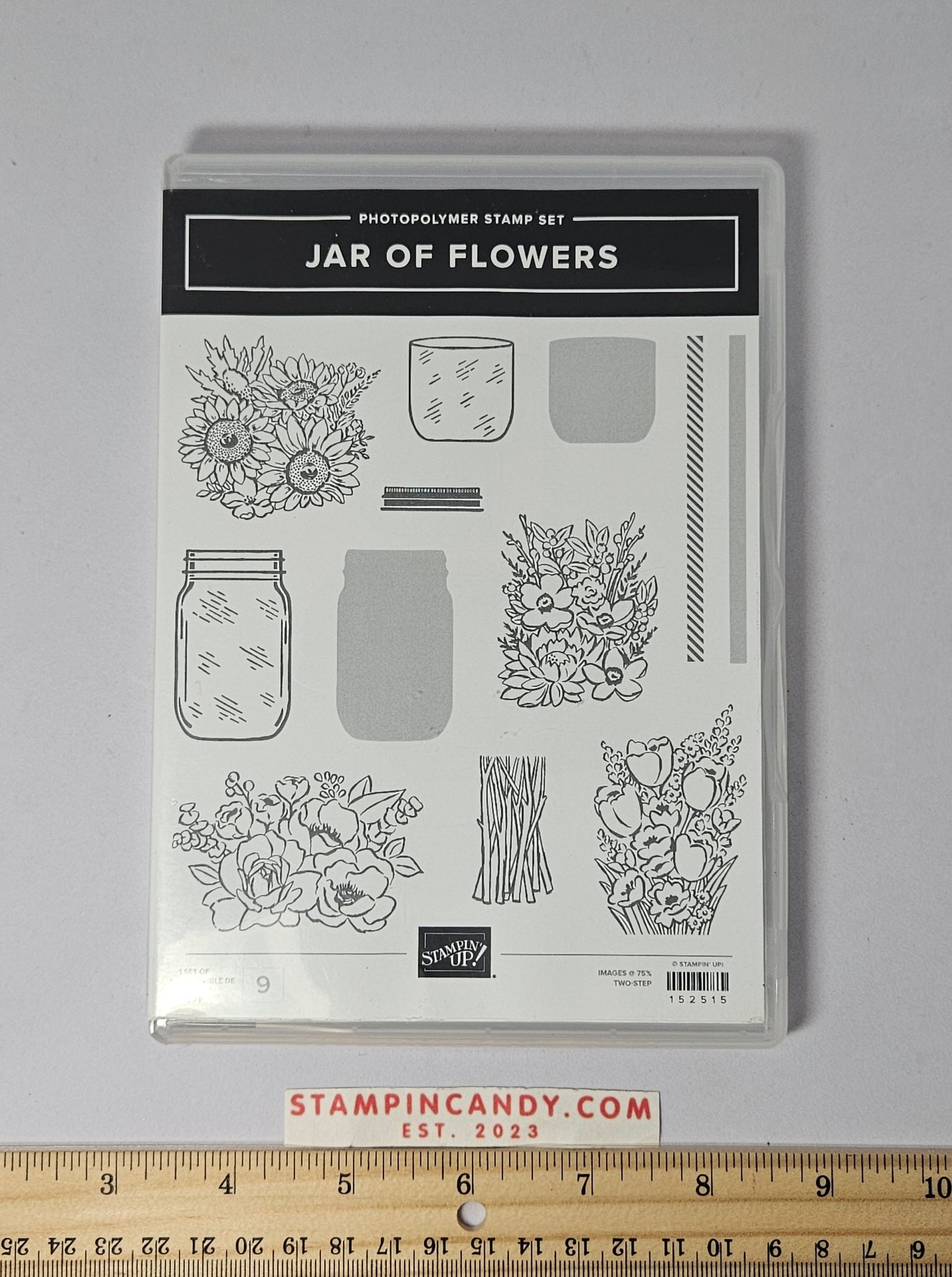 Stampin Up - Jar of Flowers