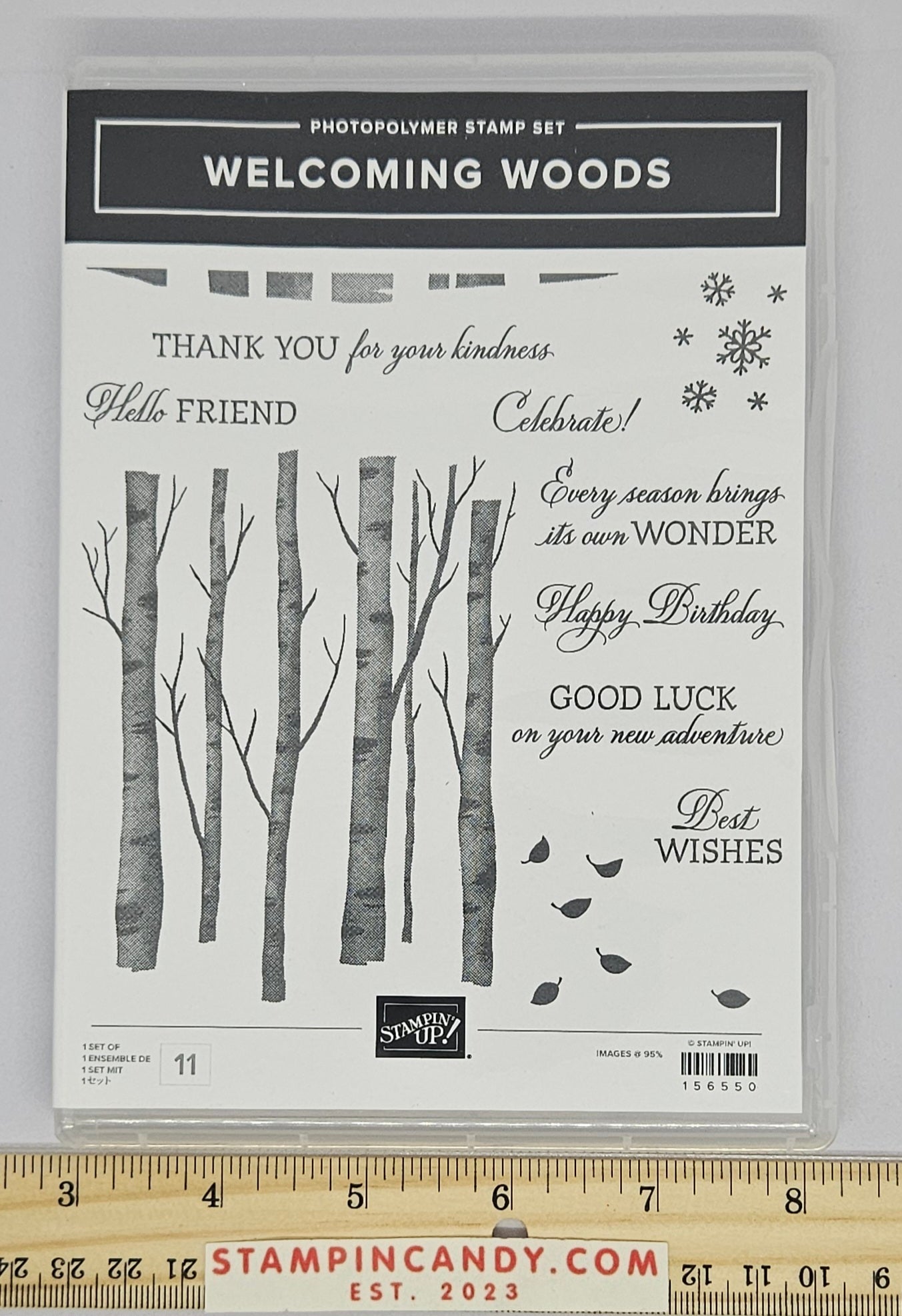 Stampin Up - Welcoming Woods