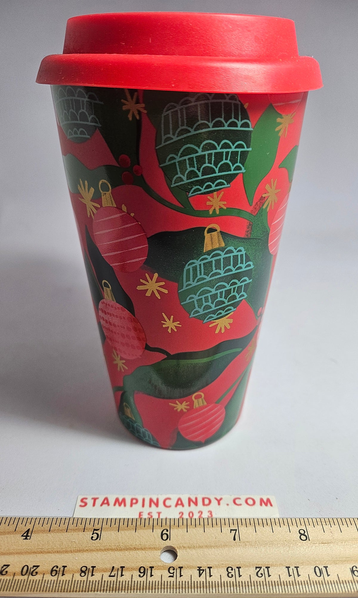 Starbucks 2019 - 12 oz Christmas/Holiday Double-Walled Ceramic Tumbler