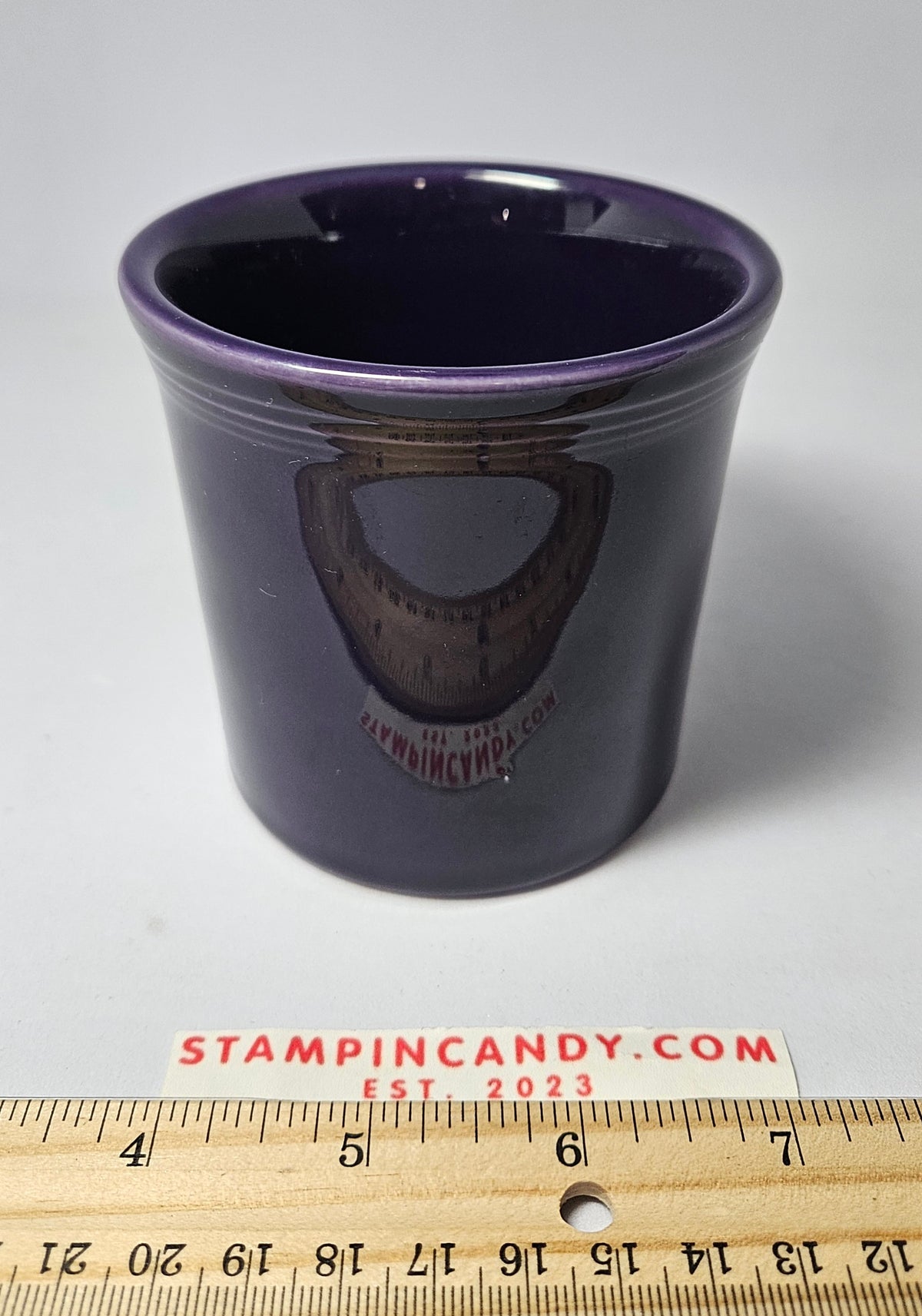 Fiesta Ware Purple 1 Finger/Handled Mug