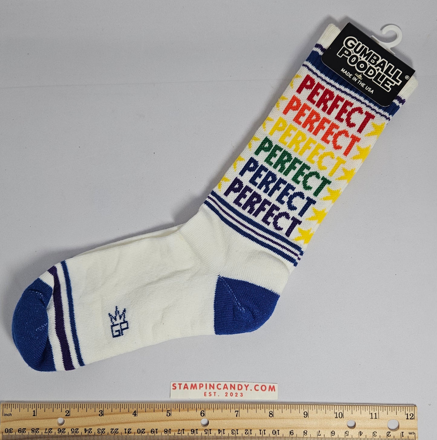 Gumball Poodle - "Perfect" Socks *Manufacturer's Defect*