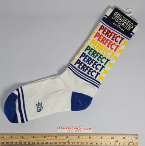 Gumball Poodle - "Perfect" Socks *Manufacturer's Defect*