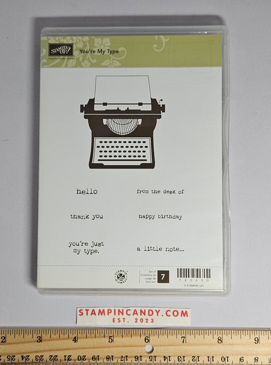 Stampin Up - You're My Type