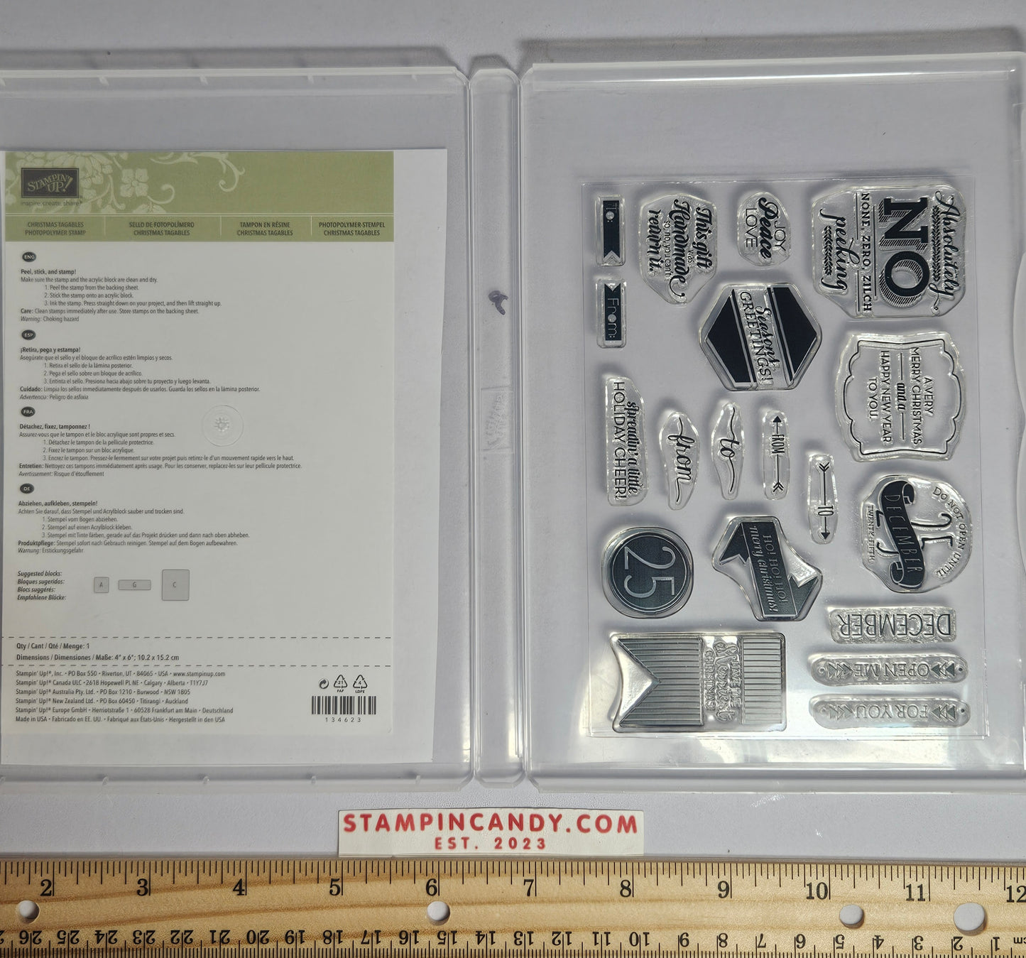 Stampin Up - Christmas Tagables