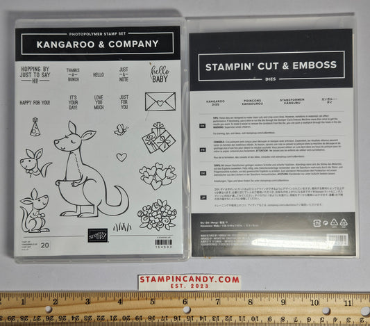 Stampin Up - Kangaroo & Company w/ Kangaroo Dies