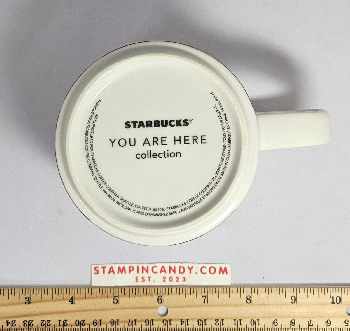2016 Starbucks - Oklahoma 14 oz Mug "You Are Here" Series