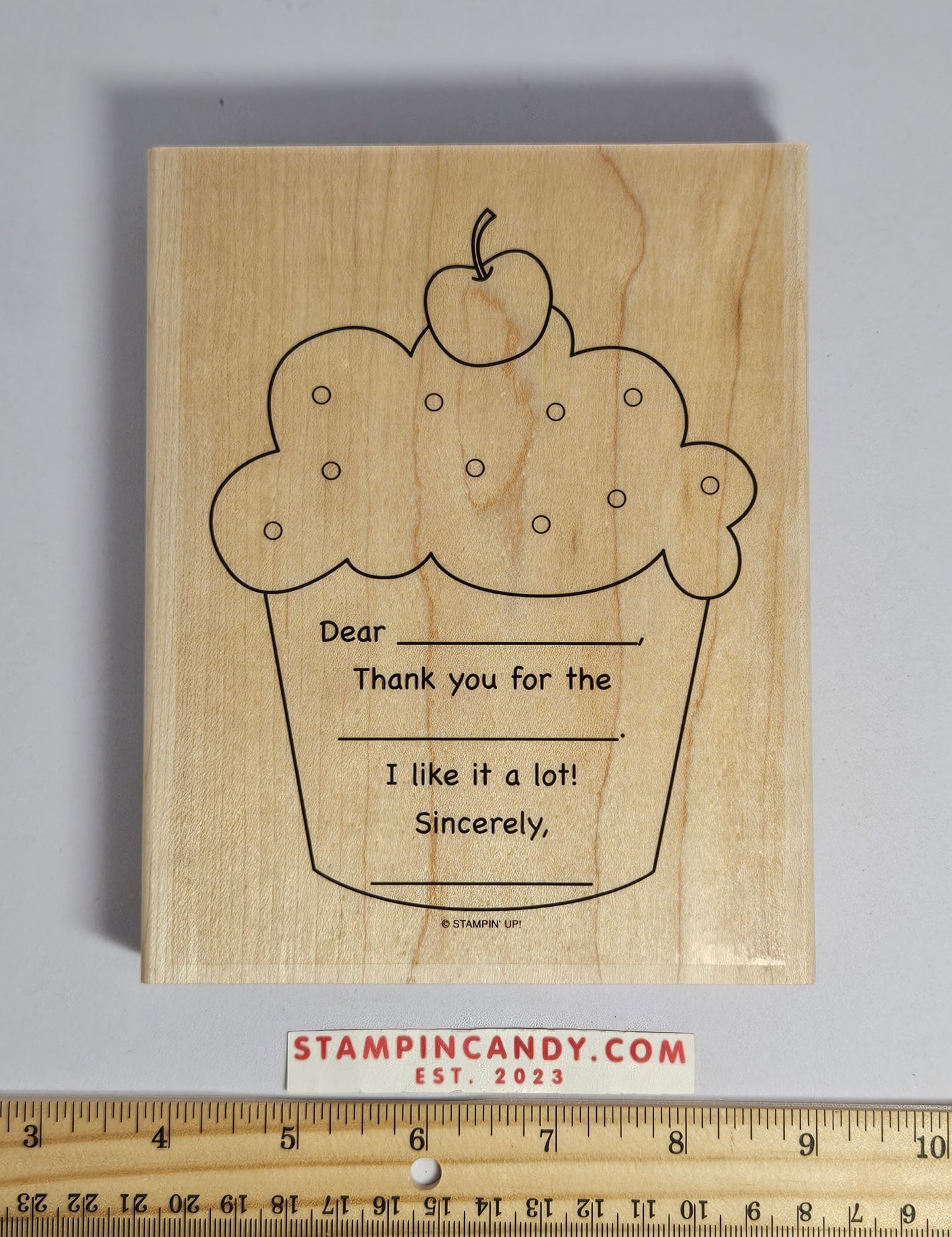 Stampin Up - Simple Birthday Thanks