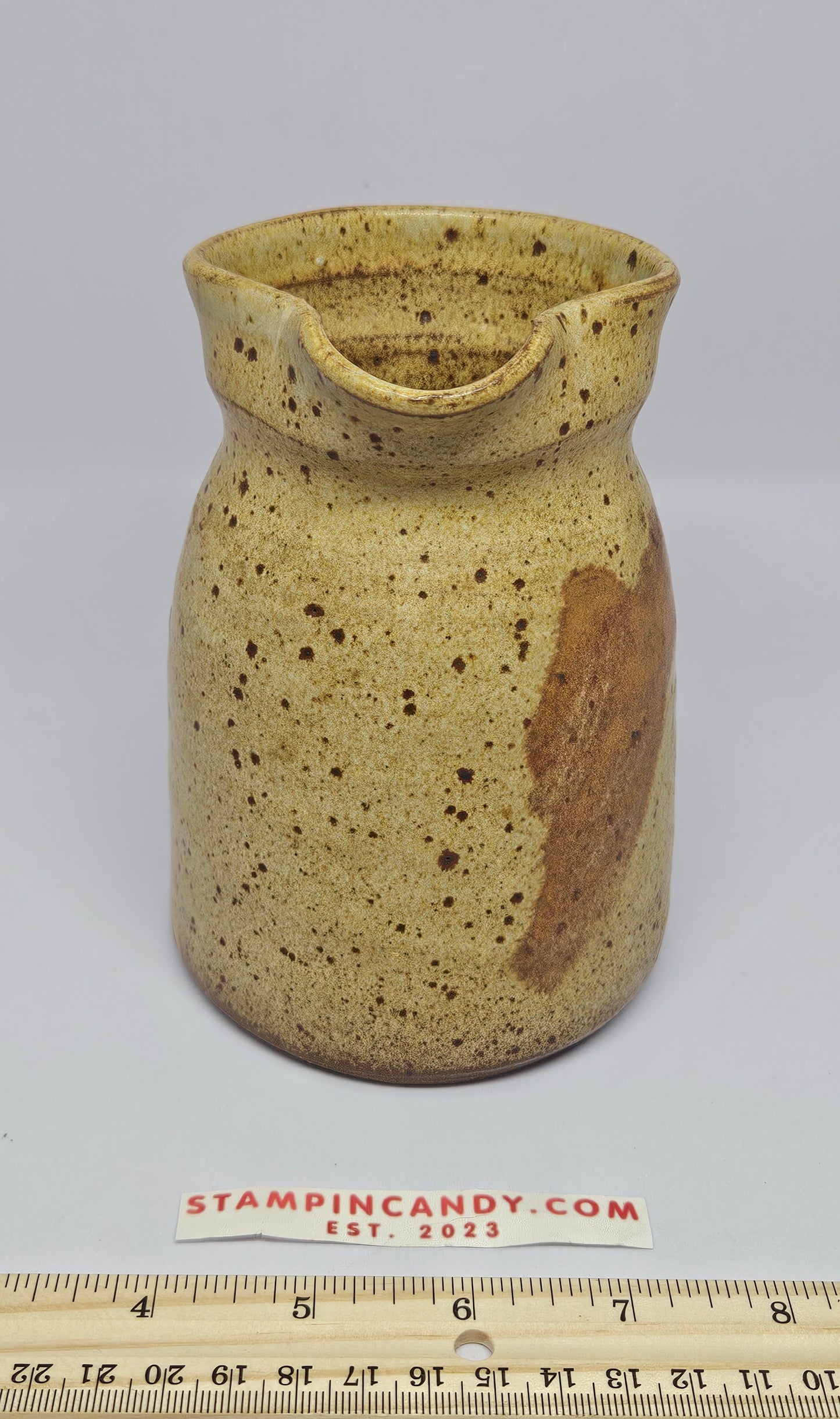 Stoneware Pottery Pitcher