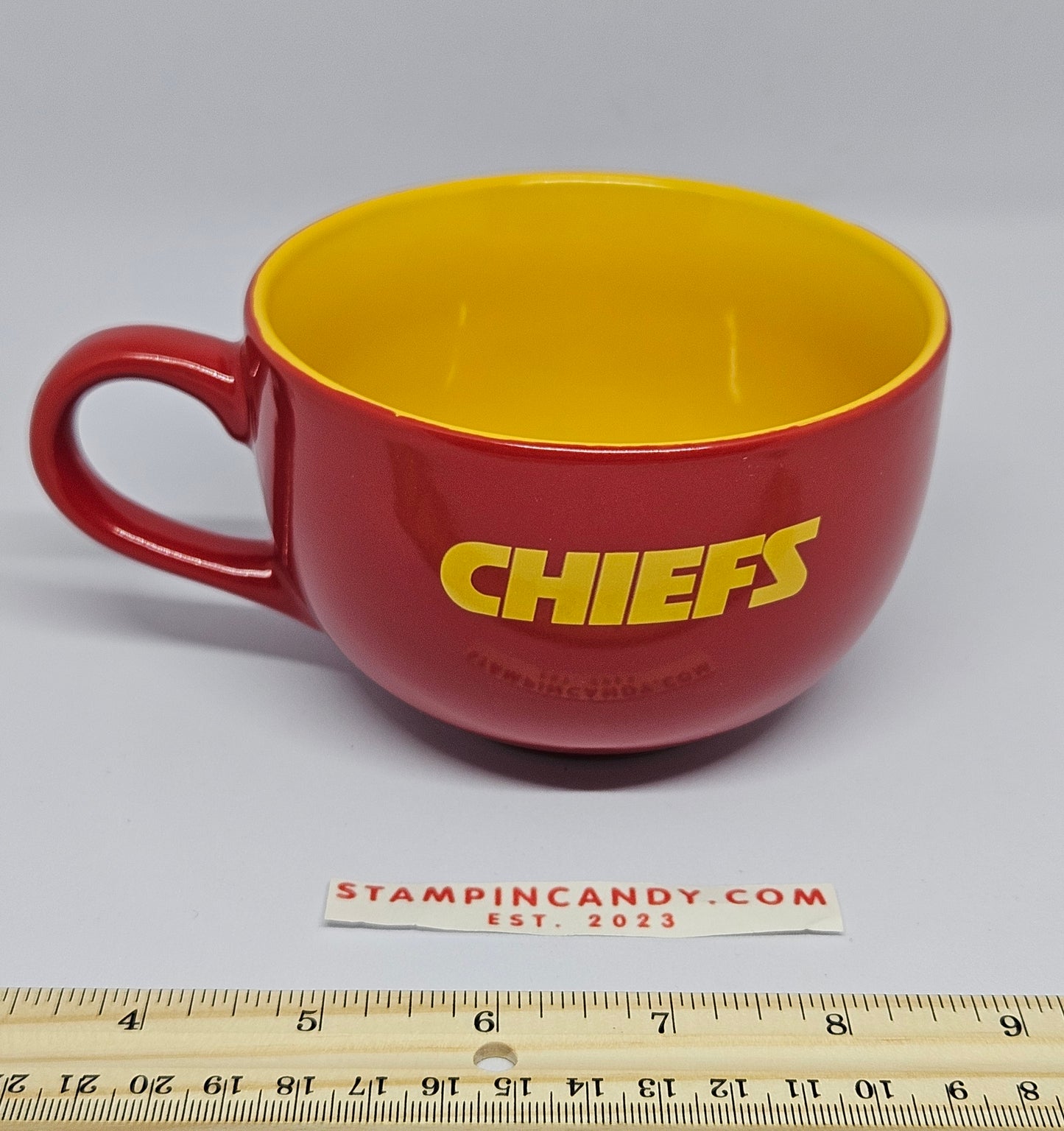 NFL - Kansas City Chiefs 15 oz Soup / Latte Mug