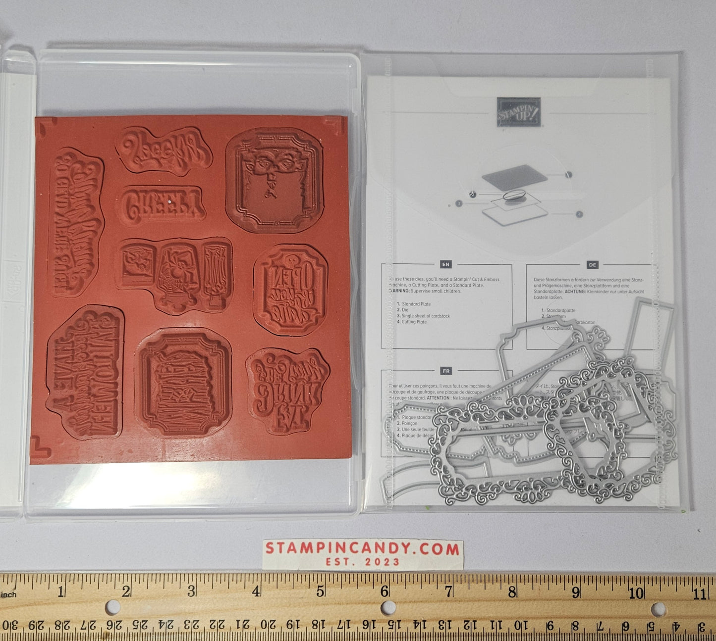 Stampin Up - Spooktacular Bash w/ Ornate Frames Dies