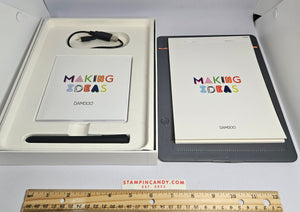 Bamboo Wacom Digital Drawing Tablet with Stylus and Notebook