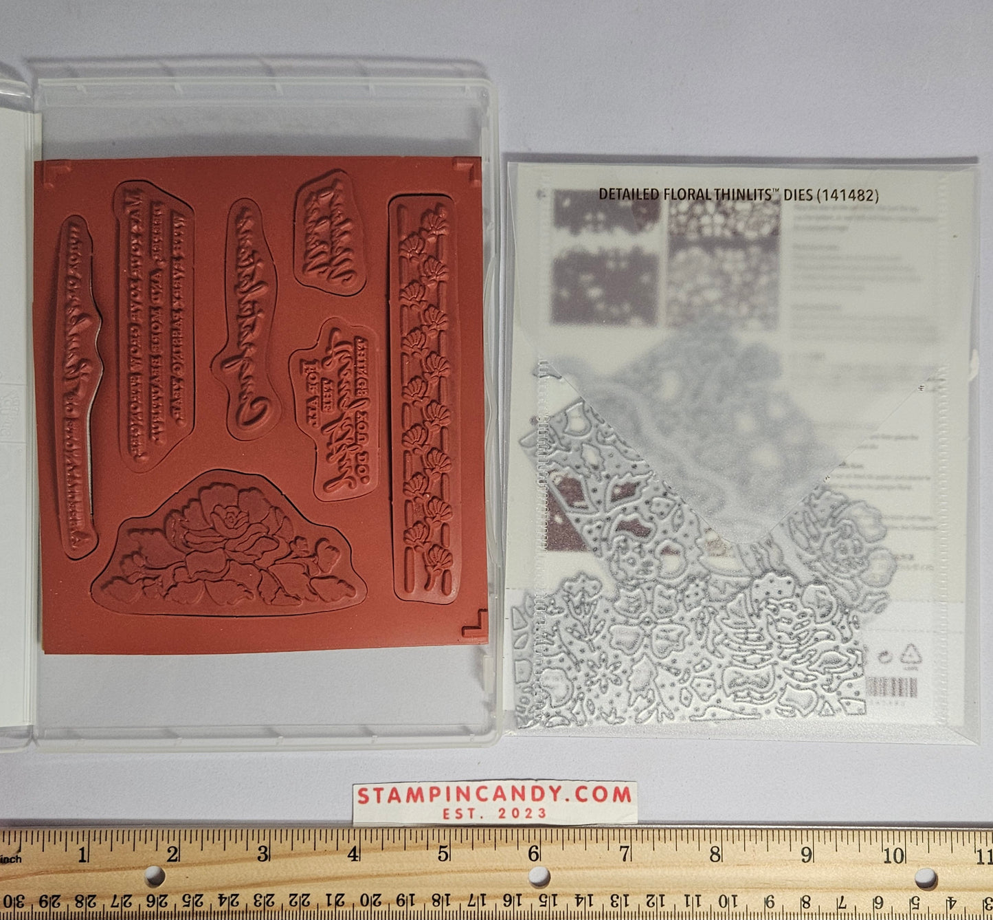 Stampin Up - Floral Phrases with Detailed Floral Dies