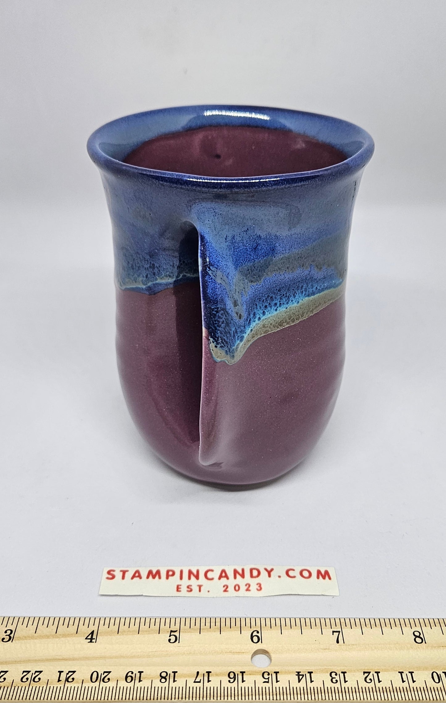 Purple Passion - Clay in Motion - Handwarmer Mug