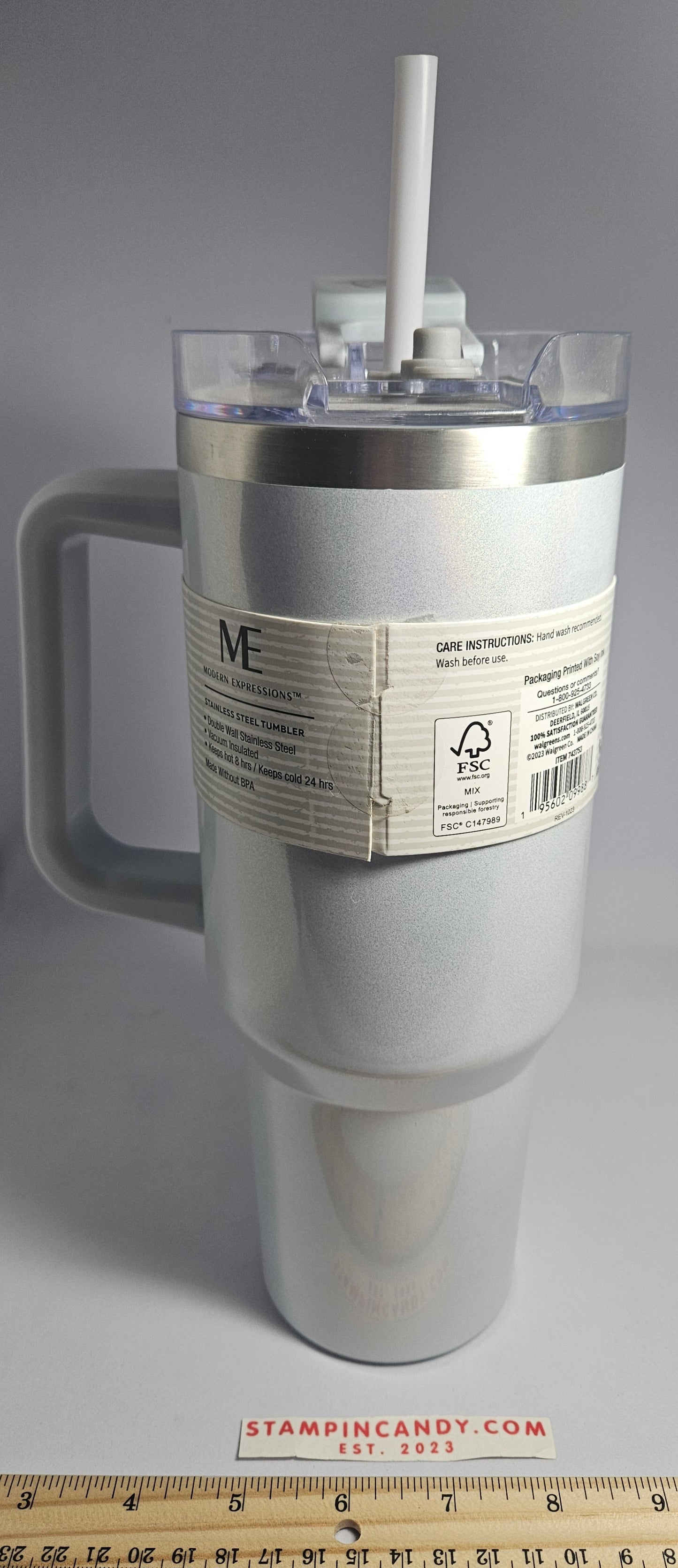 Modern Expressions Stainless Steel 45 oz Tumbler