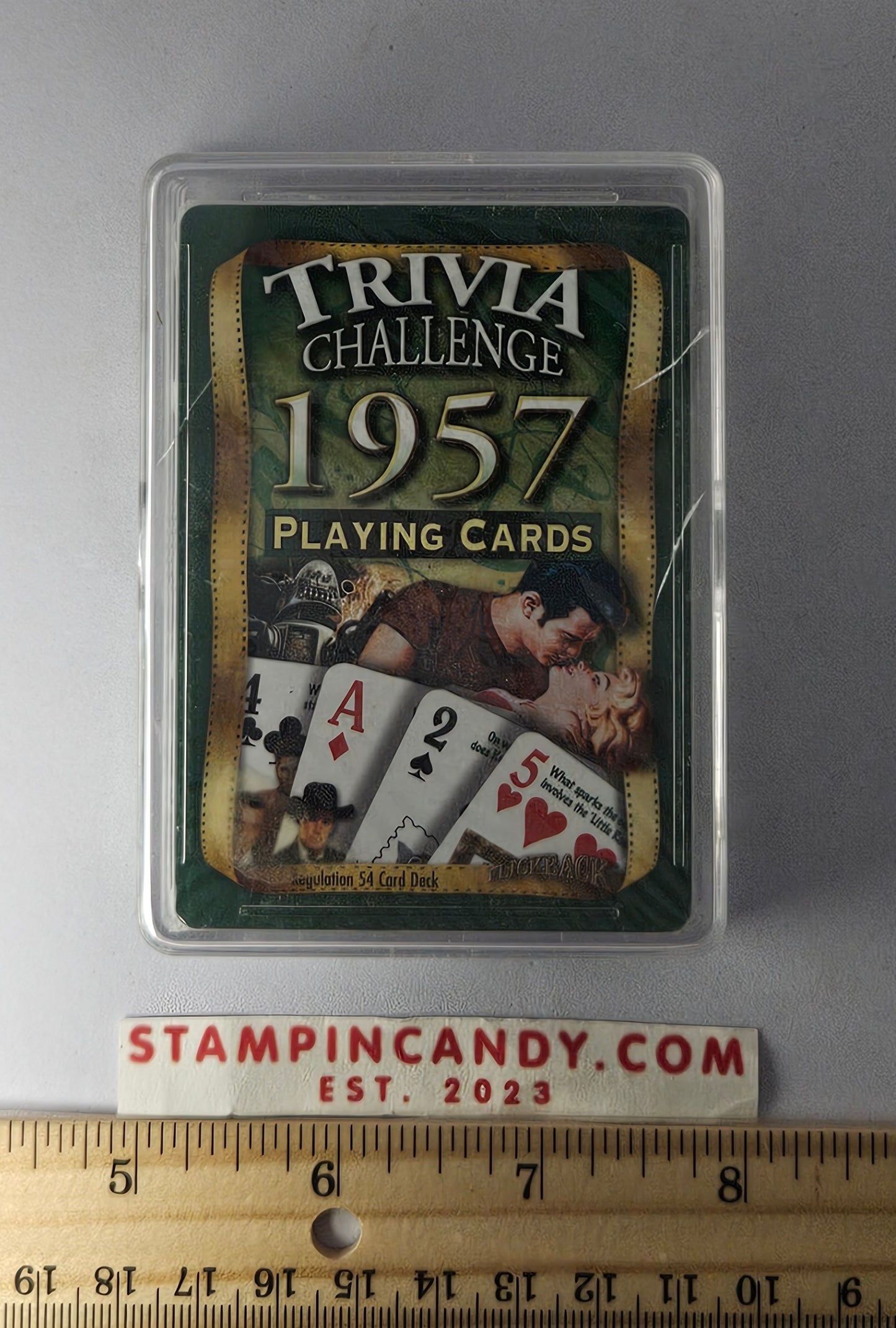 1957 - Flickback Trivia Challenge Playing Cards