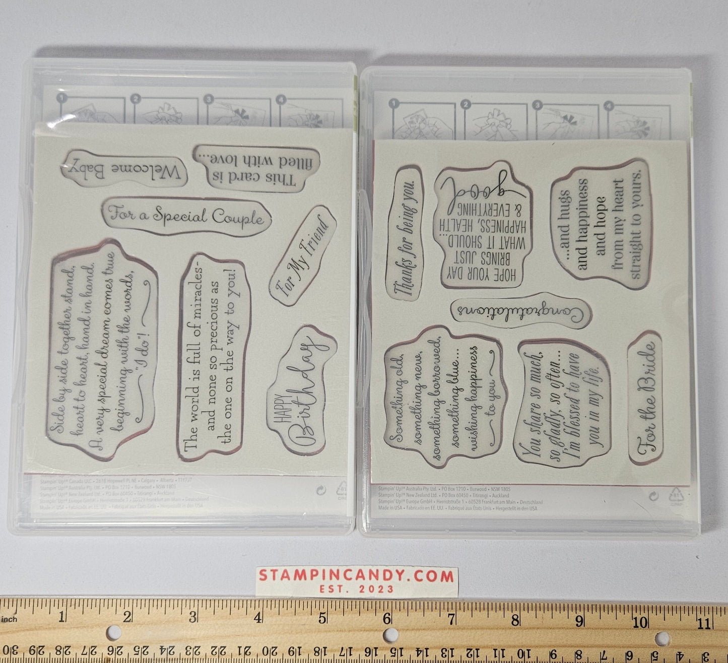 Stampin Up - Special Celebrations (Sets 1 & 2 of 2)