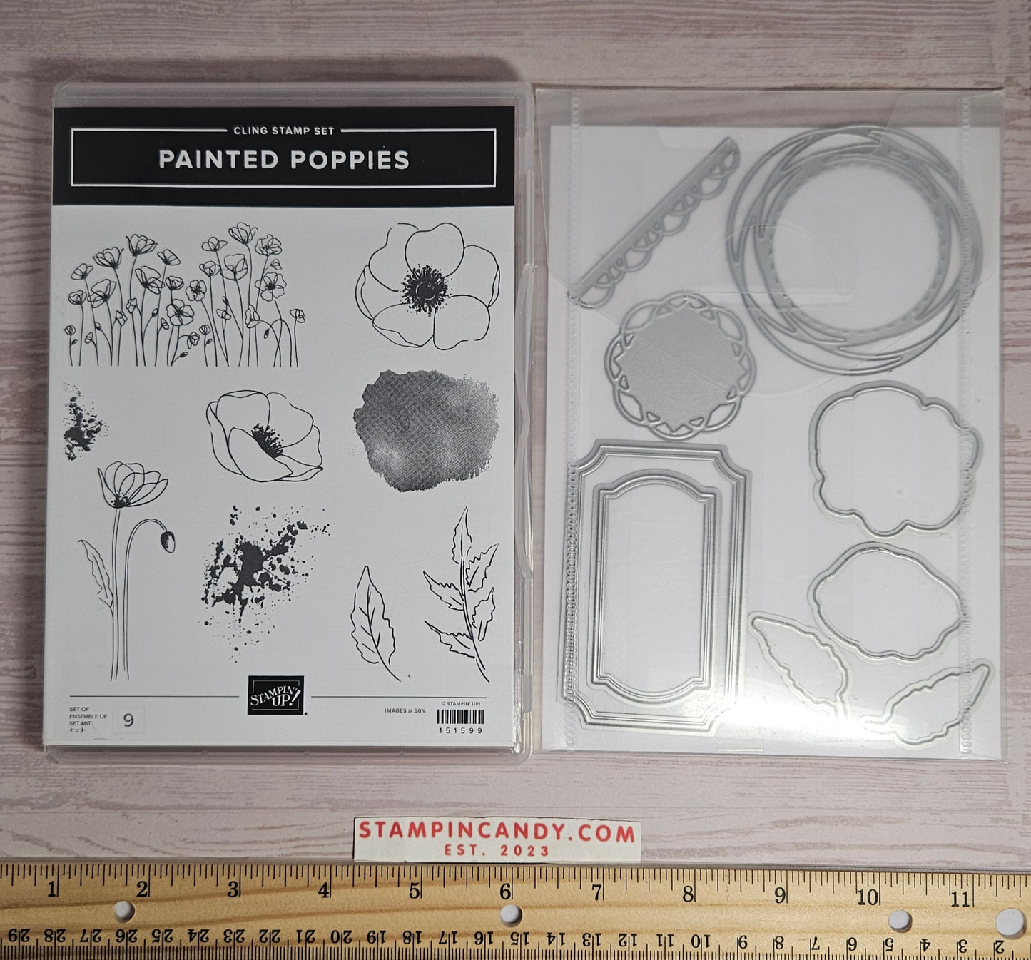 Stampin Up - Painted Poppies w/ Dies