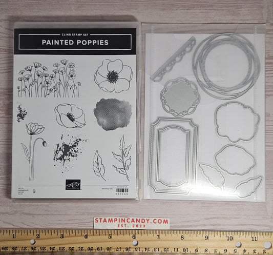Stampin Up - Painted Poppies w/ Dies