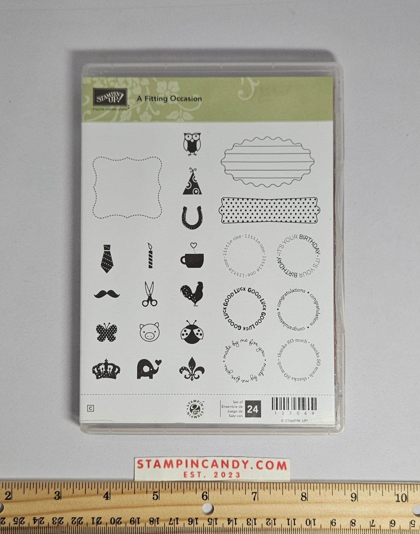 Stampin Up - A Fitting Occasion