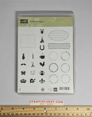 Stampin Up - A Fitting Occasion