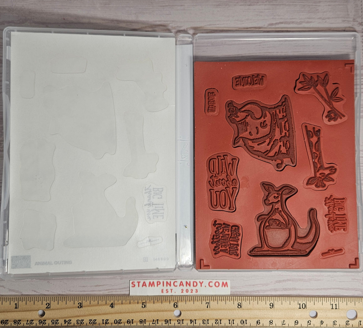 Stampin Up - Animal Outing with Animal Friends Dies