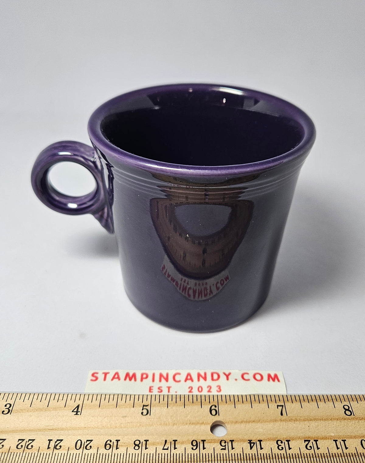 Fiesta Ware Purple 1 Finger/Handled Mug