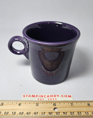 Fiesta Ware Purple 1 Finger/Handled Mug