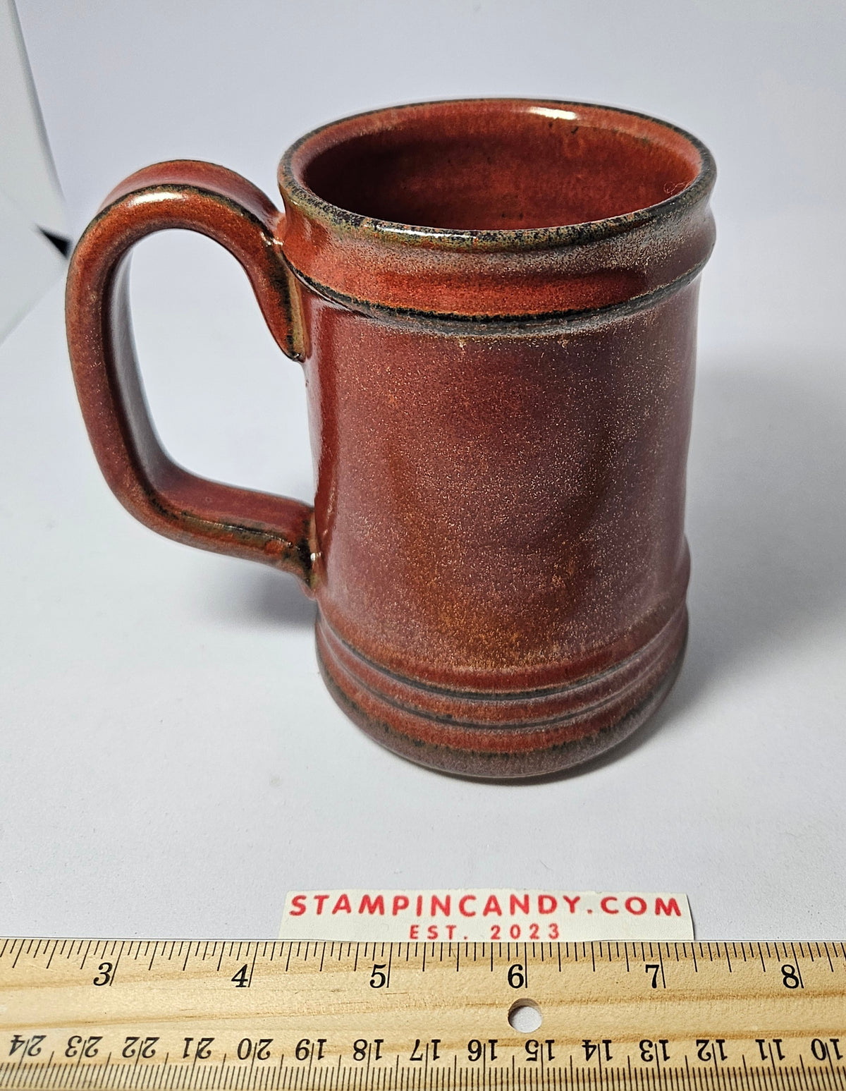 Orange ZeroFoxtrot "Join or Get Stacked" Stein
