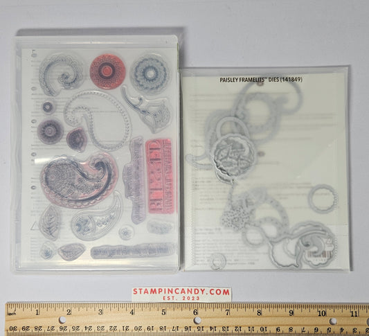 Stampin Up - Paisleys & Posies w/ Paisley Dies