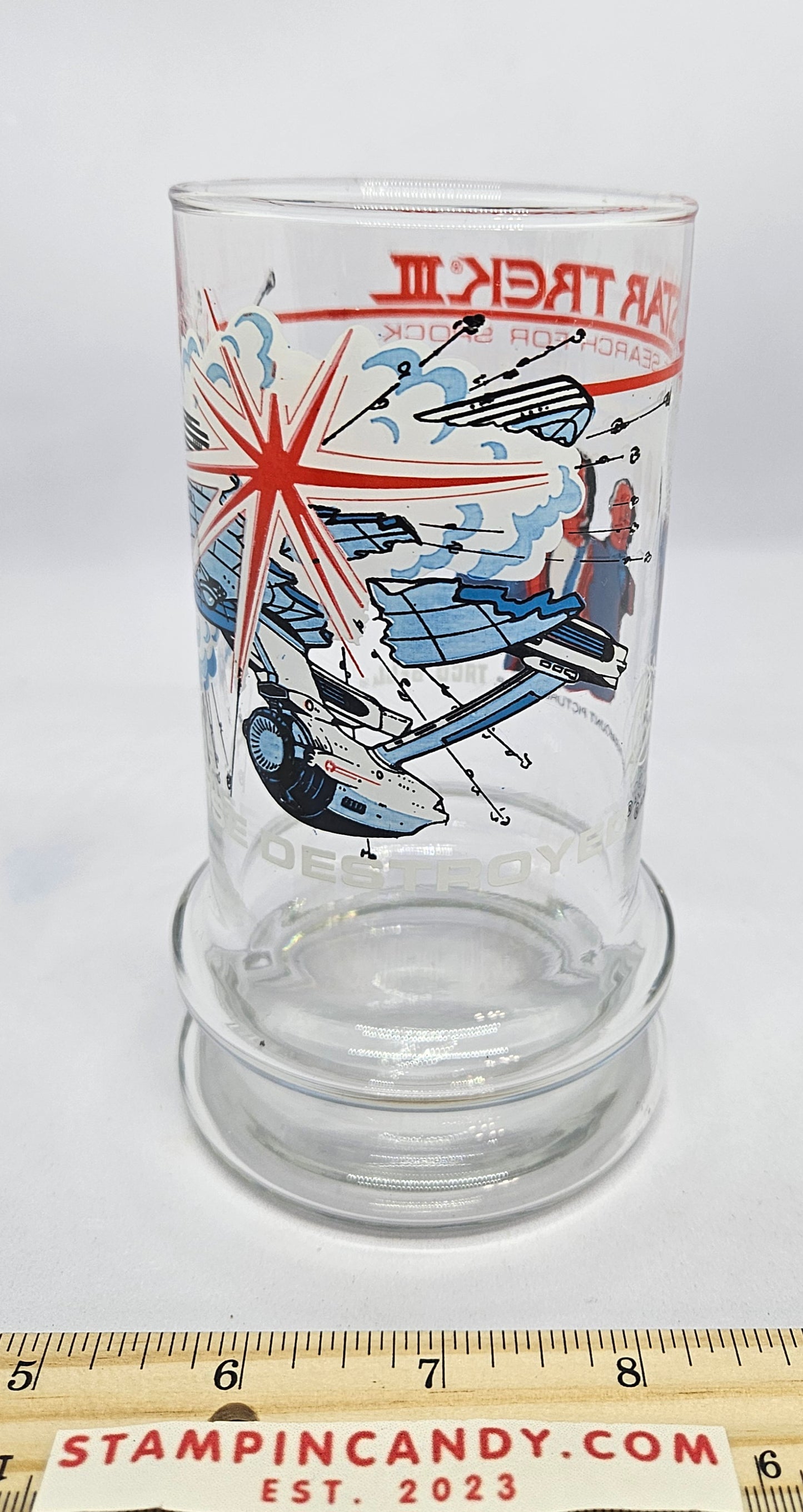 1984 Star Trek: The Search for Spock - Taco Bell Glass