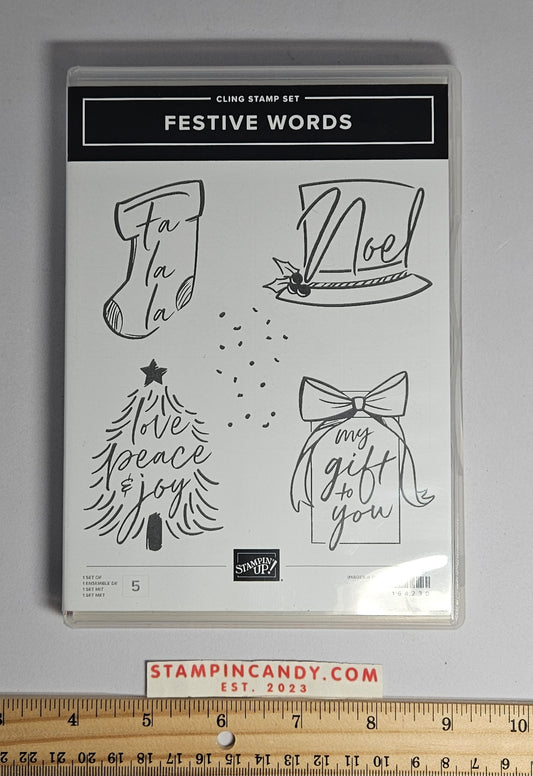 Stampin Up - Festive Words