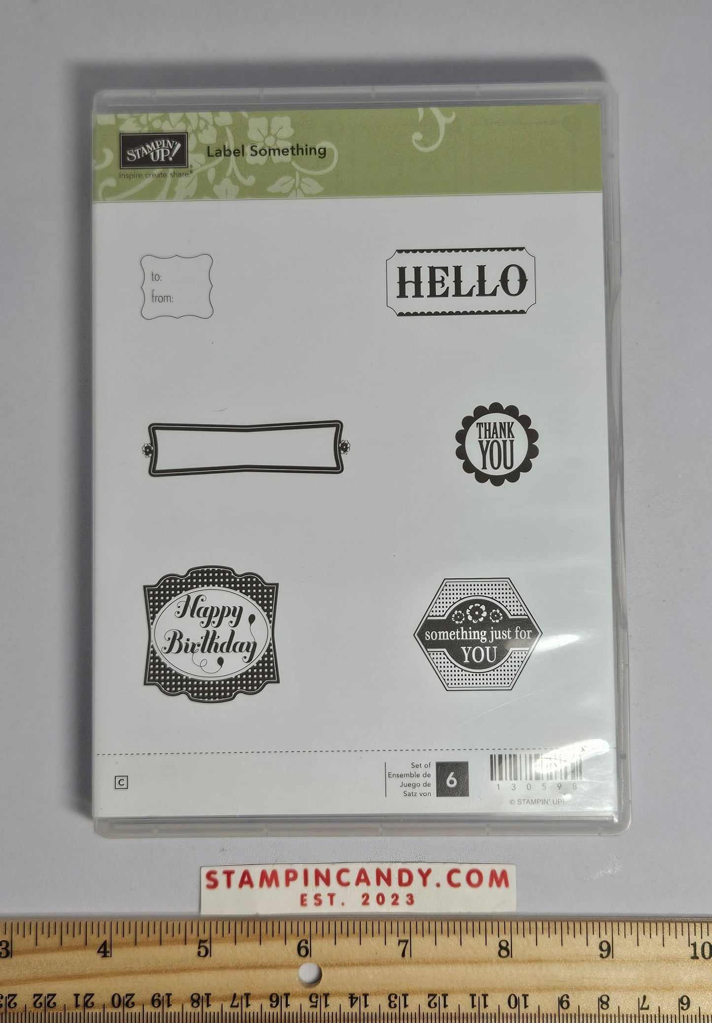 Stampin Up - Label Something