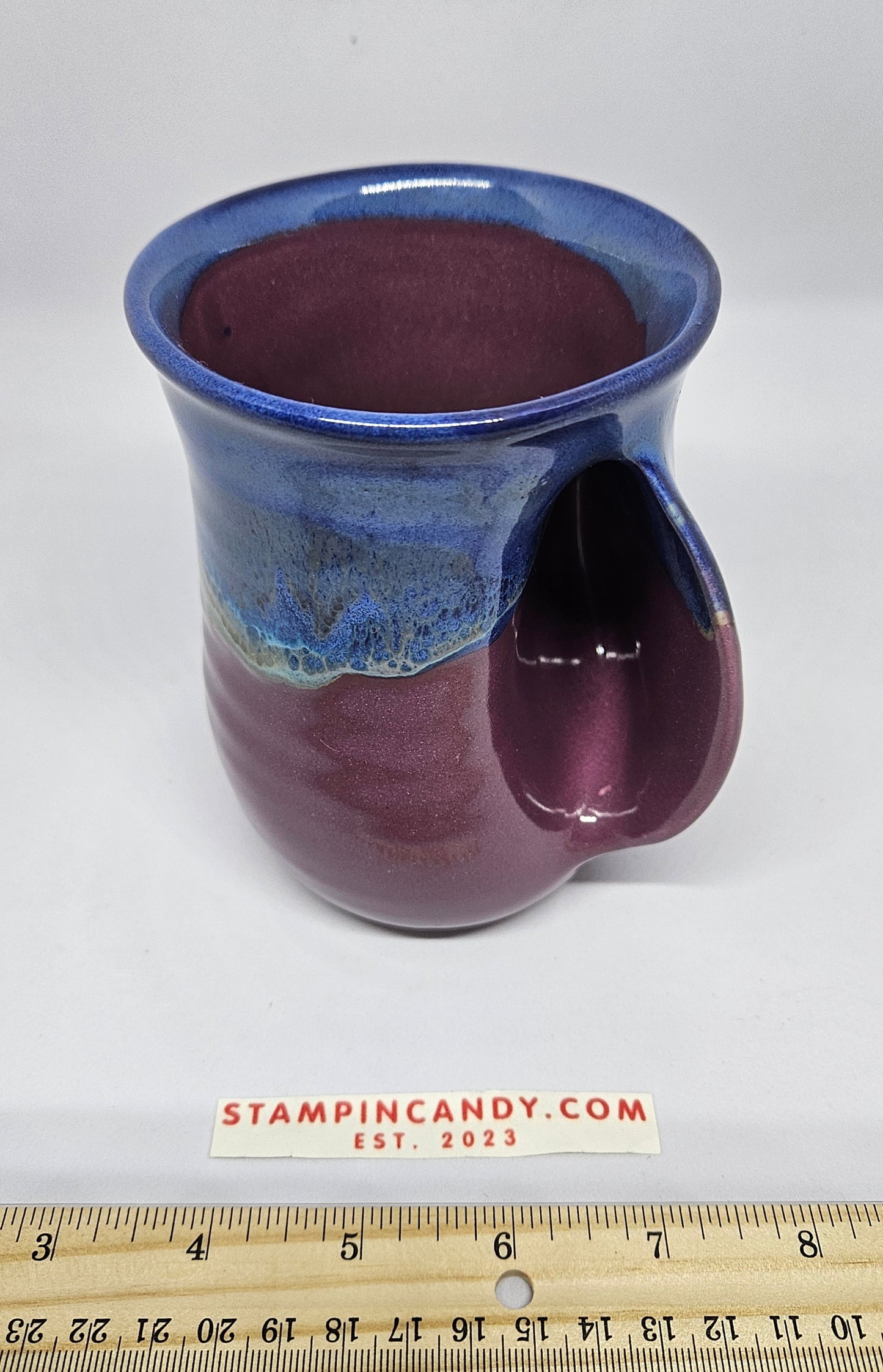 Purple Passion - Clay in Motion - Handwarmer Mug