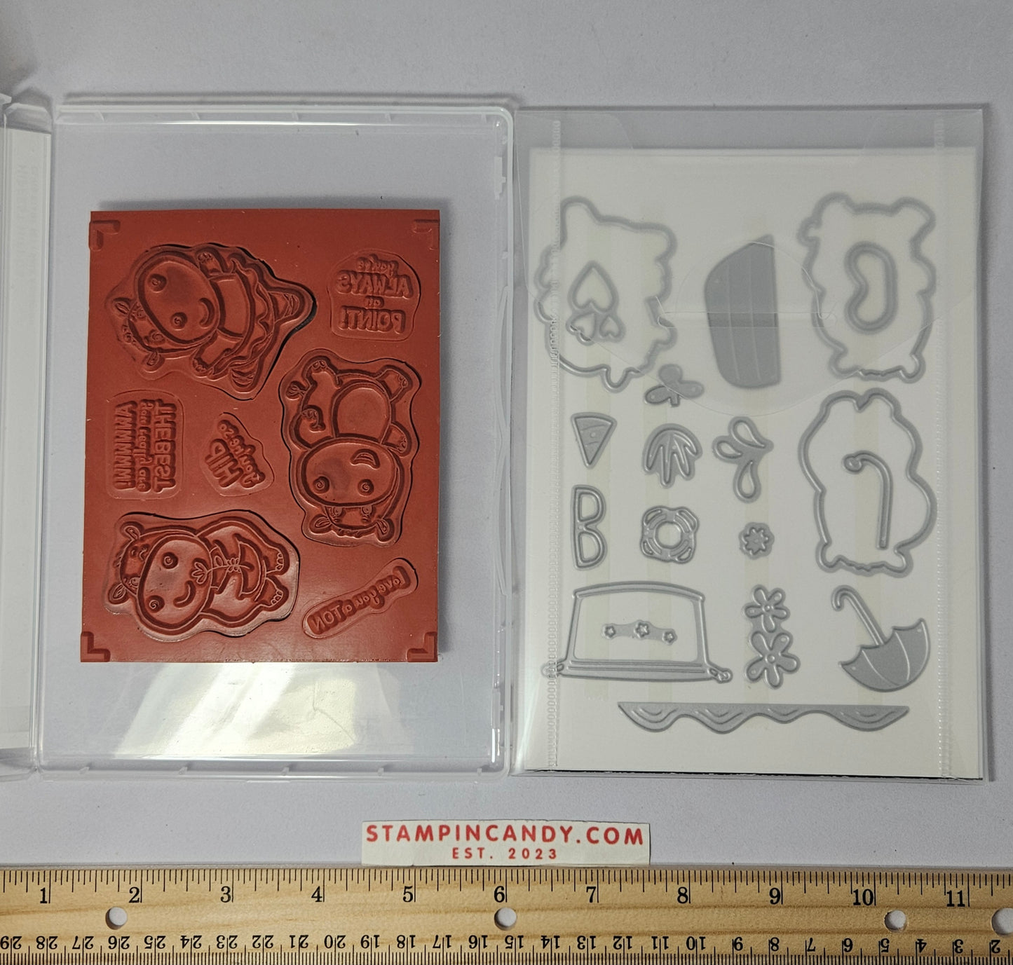 Stampin Up - Hippest Hippos w/ Hippo Dies