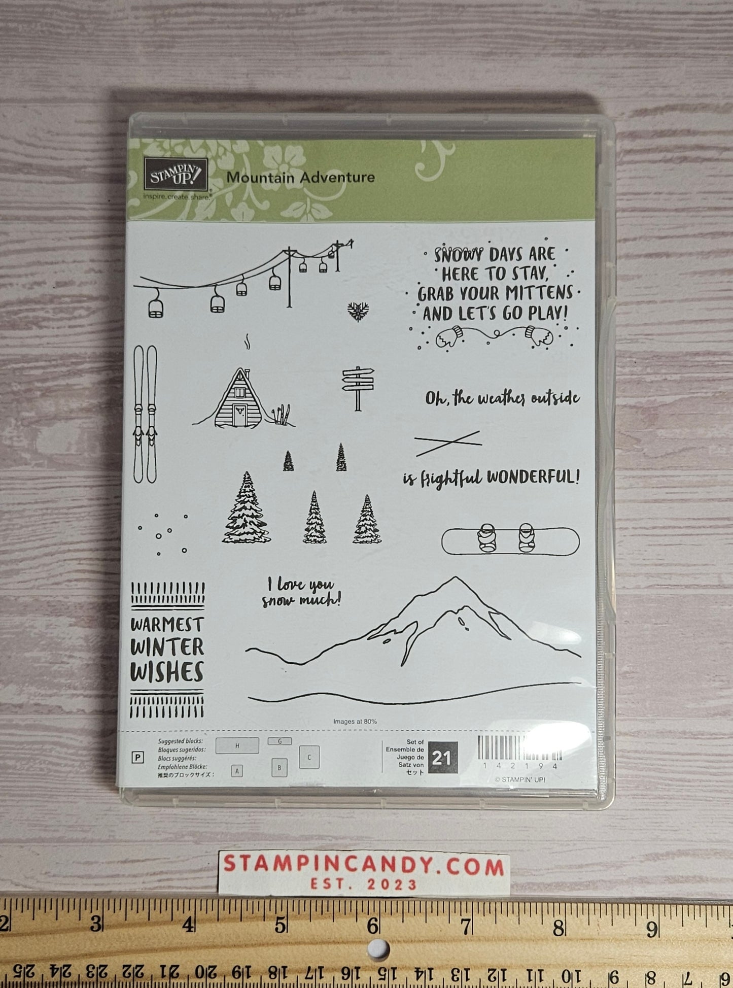 Stampin Up - Mountain Adventure