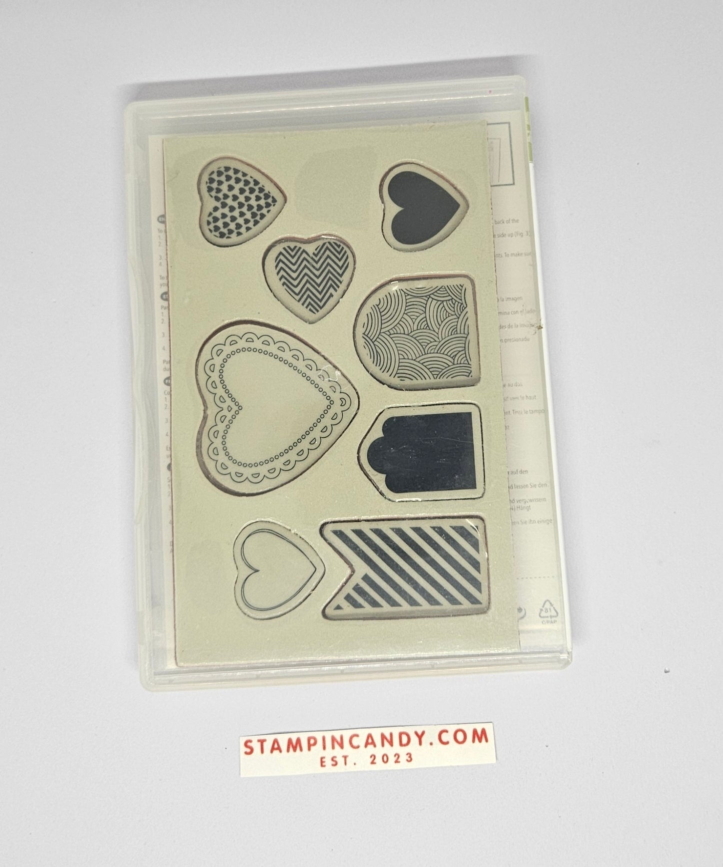 Stampin' UP! "Hearts A Flutter" Stamp Set with "Hearts A Flutter" Dies