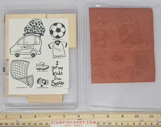 Stampin Up - I Love Soccer