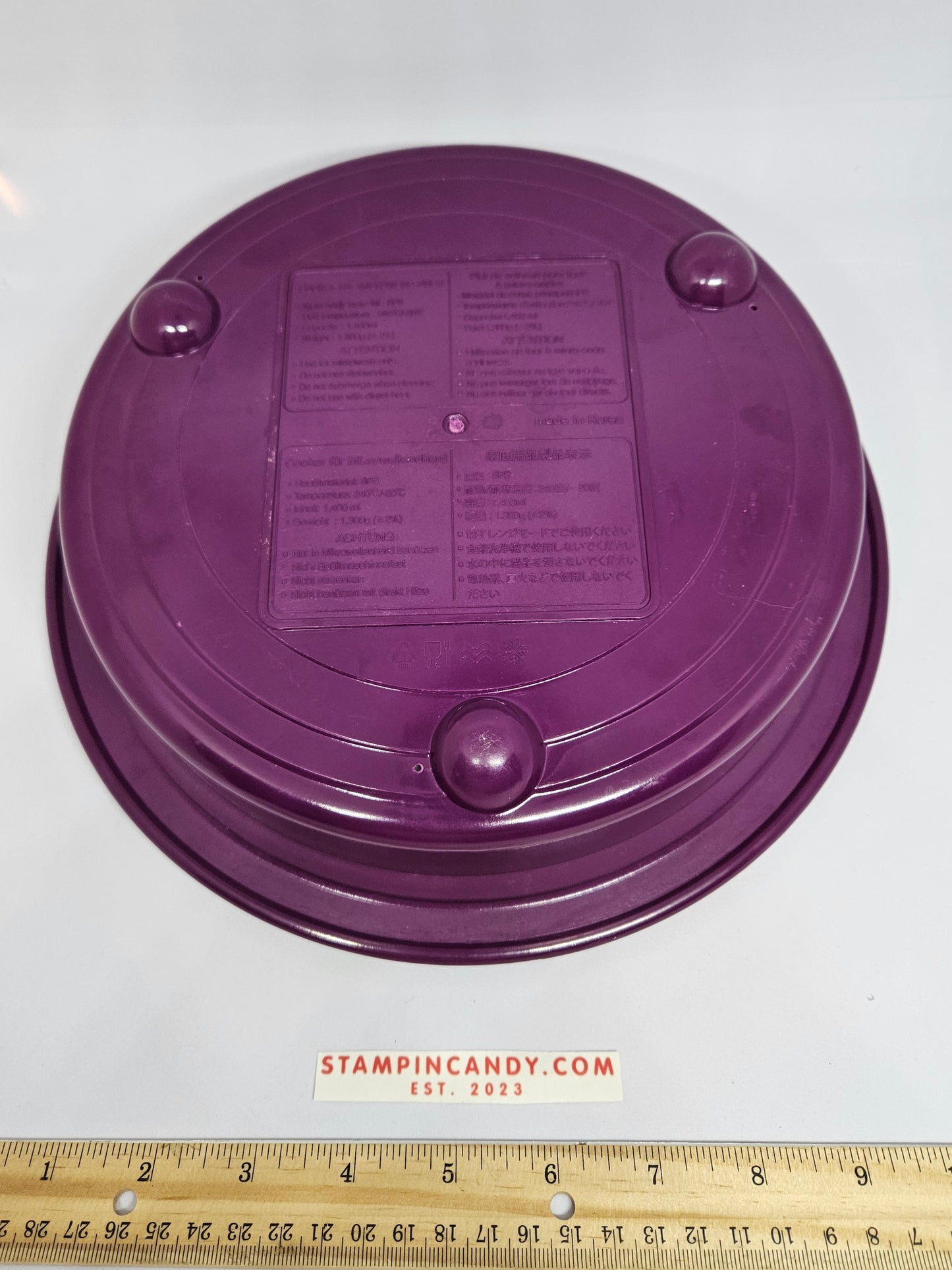 Microwave Steamer / Cooker Plate