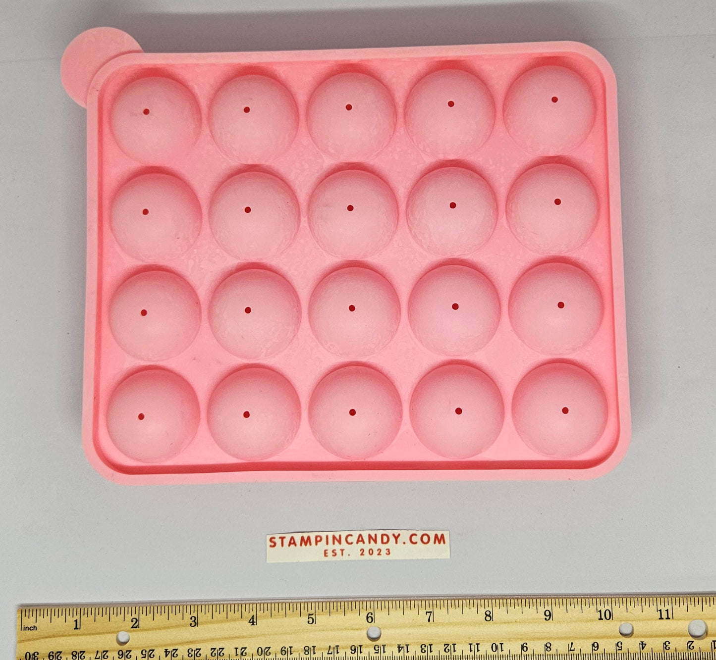 Pink Silicone Cakepop Mold