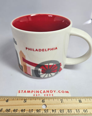 2013 Starbucks - Philadelphia 14 oz Mug "You Are Here" Series