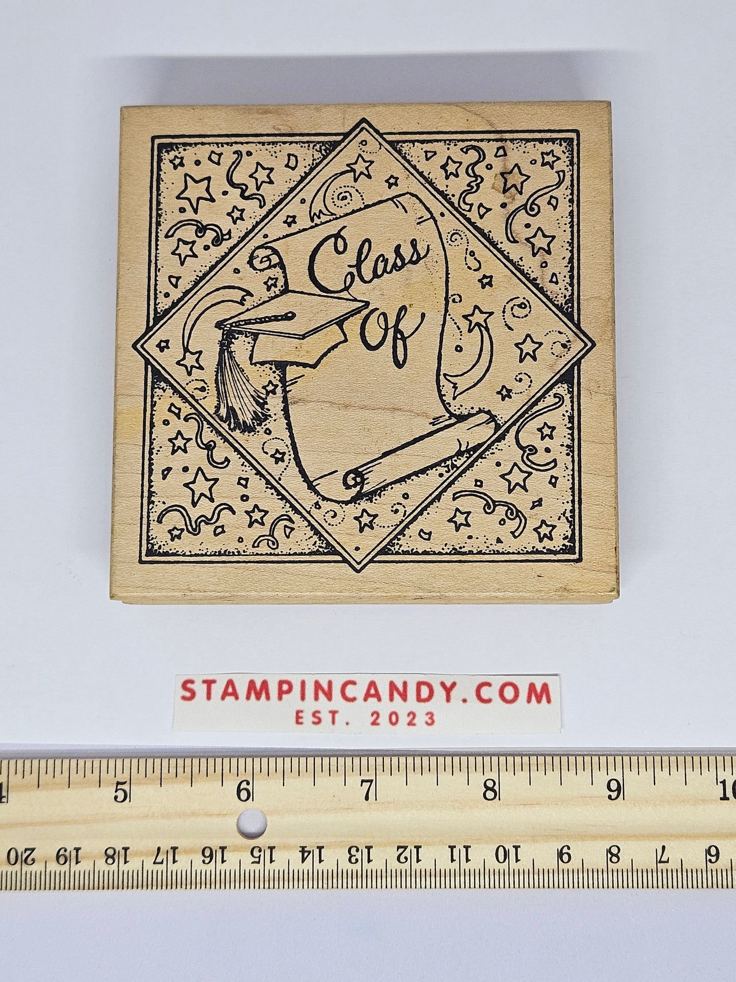 Northwoods Rubber Stamps - "Class of ____" Stamp