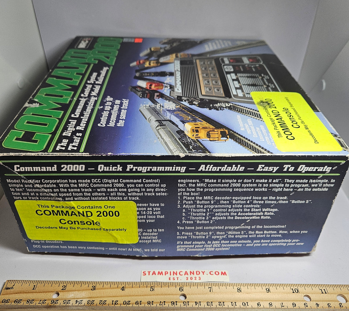 MRC Command 2000 Model Railroading System
