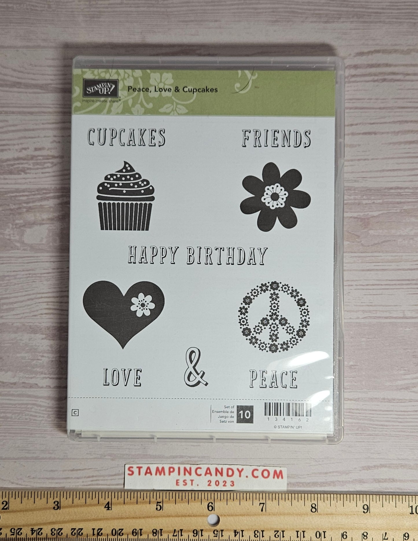 Stampin Up - Peace, Love & Cupcakes