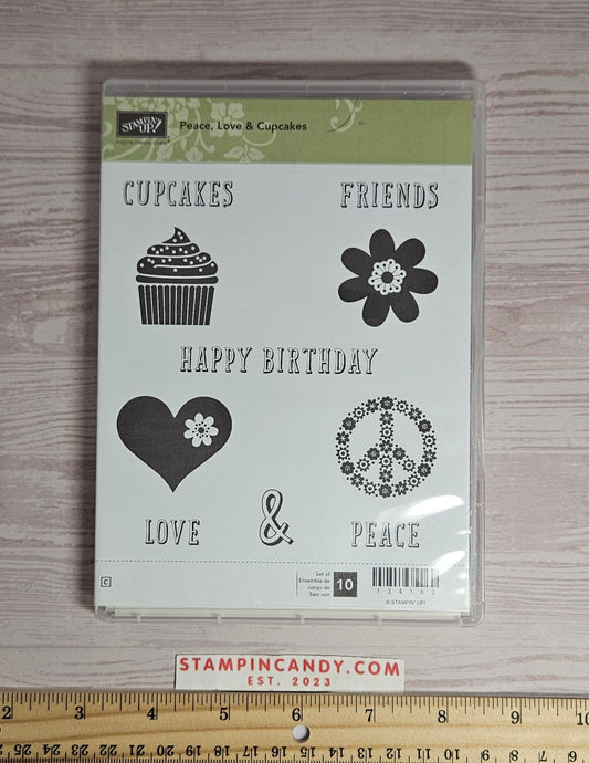 Stampin Up - Peace, Love & Cupcakes