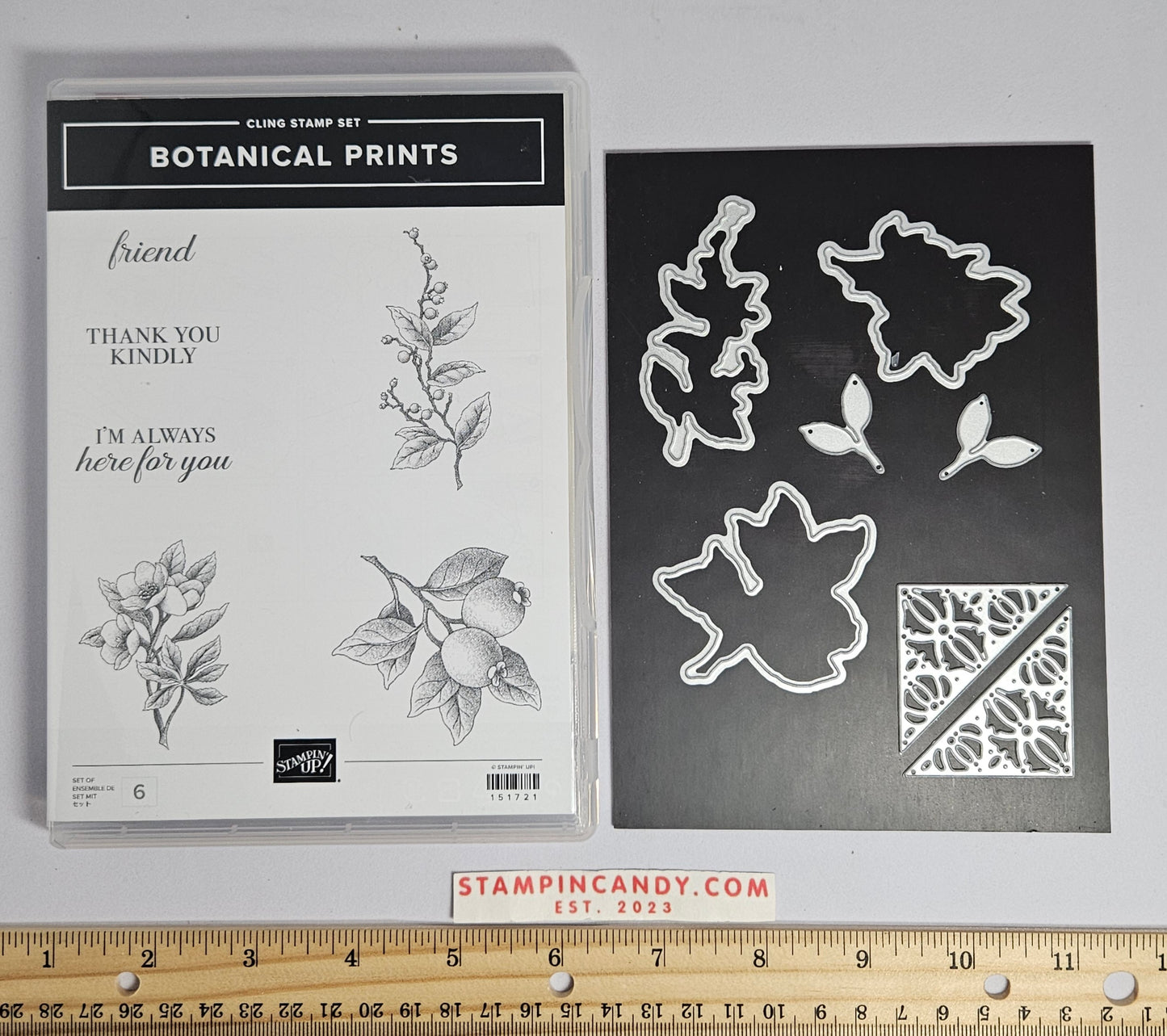 Stampin Up - Botanical Prints with Dies